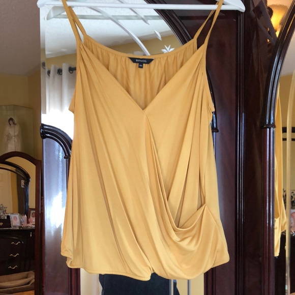 Yellow Spaghetti Strap Top - Picture 1 of 1